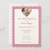  Fairy Baby shower Kaart (Achterkant)