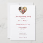 Fairy Baby Zegeningen Baby shower Kaart (Achterkant)