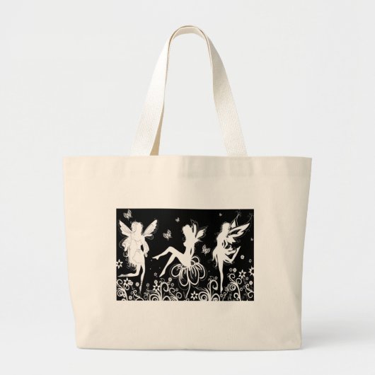 Fairy Bag Grote Tote Bag (Voorkant)