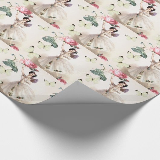 Fairy Ballerina Cadeaupapier (Hoek)