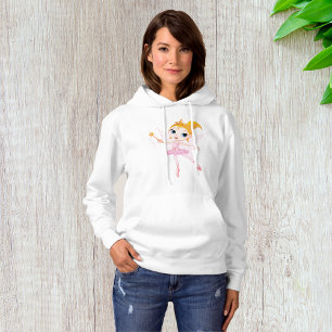 Fairy Ballerina Vrouwen Hoodie
