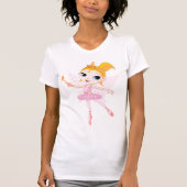 Fairy Ballerina Vrouwen T-shirt (Voorkant)