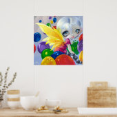 Fairy Balloons ART PRINT Birthday Party BIg Eye (Keuken)