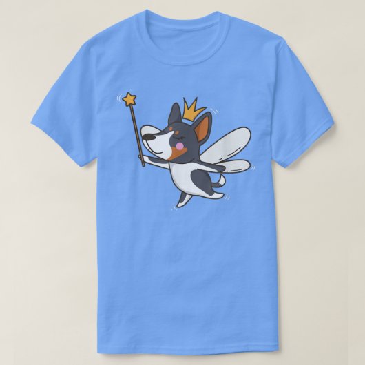 Fairy Basenji Dog Mystical Pet Basenji Fairy Lover T-shirt (Design voorkant)