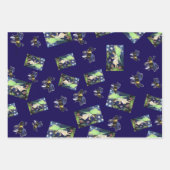 Fairy Bee Kind Maureen Girard Wildflowers Inpakpapier Vel (Voorkant 2)