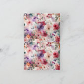 Fairy Berry Parfaits Verjaardagsbuffet Label Kaart (Binnen)