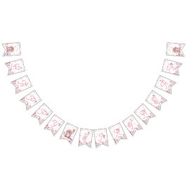 Fairy betoverde bos verjaardagsfeest vlaggetjes