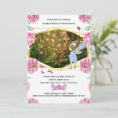 Fairy betoverde vlindervlindermeisjes kaart (Staand voorkant)