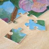 Fairy between the Cherry Blossom Legpuzzel (Zijkant)