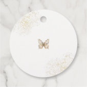 Fairy Birthday Boho Bedankt Bedankjes Labels (Achterkant)