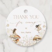 Fairy Birthday Boho Bedankt Bedankjes Labels (Voorkant)