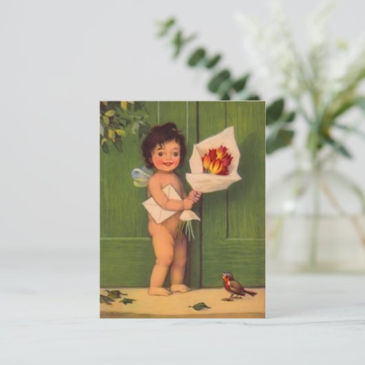  Fairy Birthday Briefkaart (Staand voorkant)