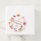 Fairy Birthday Dank u Label Forest Girl Pink (In situ)