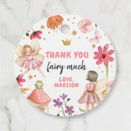 Fairy Birthday Dank u Label Forest Girl Pink