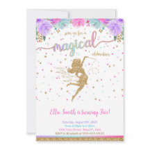 Fairy Birthday Invitation