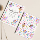 Fairy Birthday Invitation Kaart