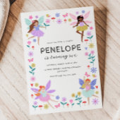 Fairy Birthday Invitation Kaart