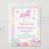 Fairy Birthday Invitation Whimsical Magical Party Kaart (Voorkant)