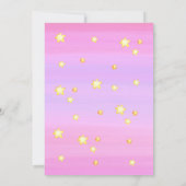 Fairy Birthday Invitation Whimsical Magical Party Kaart (Achterkant)