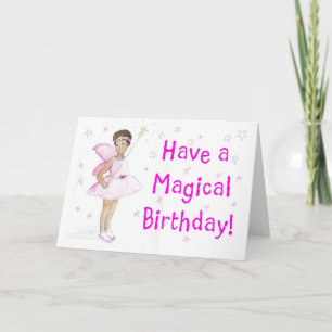 Fairy Birthday Kaart