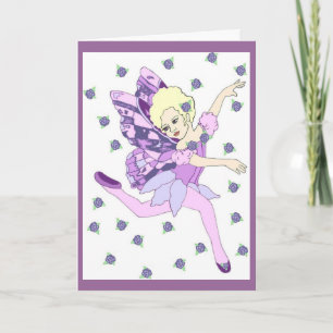 Fairy Birthday Kaart