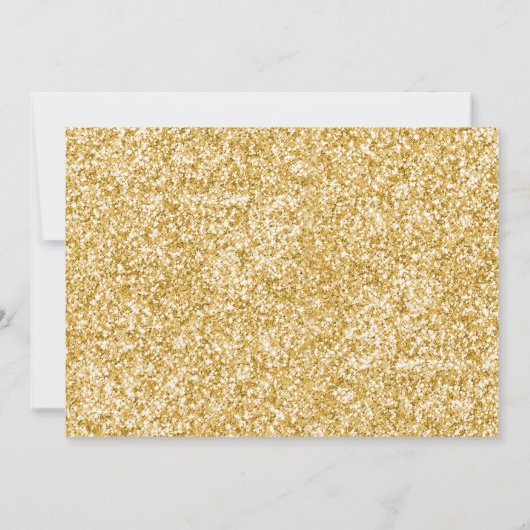 Fairy Birthday Nodig Roze Goud Magisch Whimsical u Kaart (Achterkant)