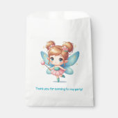 Fairy Birthday Party Bedankzakje (Voorkant)