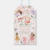 Fairy Birthday Party Favor Cadeaulabel (Voorkant)