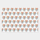 Fairy Birthday Party Inpakpapier Vel (Voorkant 3)