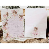 Fairy Birthday Party Invitation Kaart