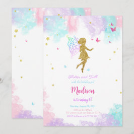 Fairy Birthday Party Kaart