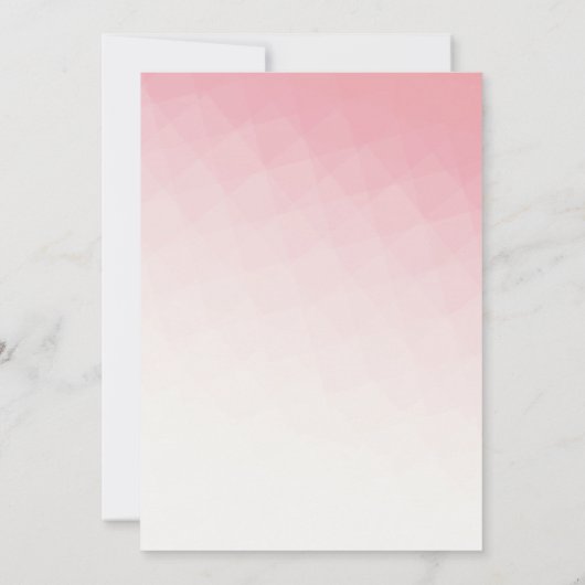 Fairy Birthday Party Kaart (Achterkant)