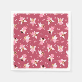 Fairy Birthday Party Servet