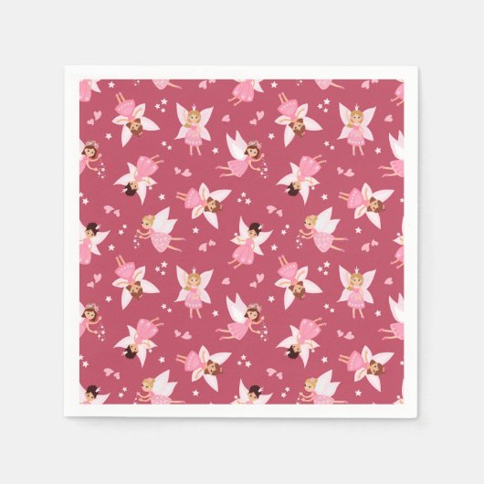Fairy Birthday Party Servet (Voorkant)