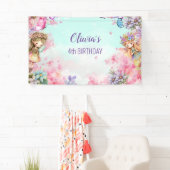Fairy Birthday Princess Fairy Birthday Banner (Insitu)