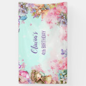 Fairy Birthday Princess Fairy Birthday Banner (Verticaal)