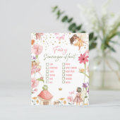 Fairy Birthday Scavenger Hunt Party Game Forest (Staand voorkant)