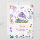 Fairy Birthday Whimsical Kaart (Voorkant)