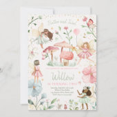 Fairy Birthday Whimsical Princess Fairy Birthday I Kaart (Voorkant)