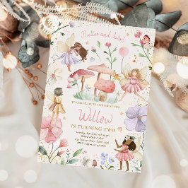 Fairy Birthday Whimsical Princess Fairy Birthday Kaart