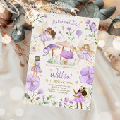 Fairy Birthday Whimsical Princess Fairy Birthday Kaart