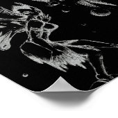 Fairy Black en White Poster (Hoek)