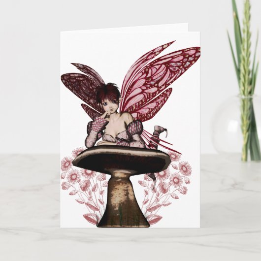 Fairy Blank Wenskaart Kaart (Voorkant)