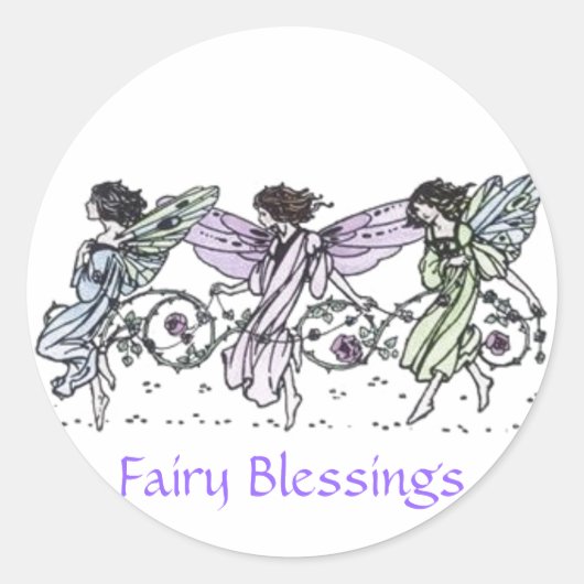 Fairy Blessings Stickers (Voorkant)