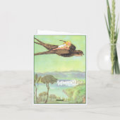 Fairy bloementuin betoverde bos meisje verjaardag bedankkaart (Achterkant)