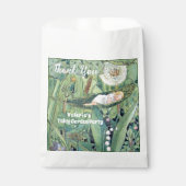 Fairy bloementuin betoverde bos meisje verjaardag bedankzakje (Voorkant)