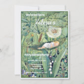 Fairy bloementuin betoverde bos meisje verjaardag kaart (Voorkant)