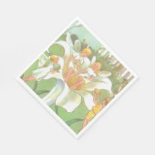 Fairy bloementuin betoverde bos meisje verjaardag servet (Hoek)