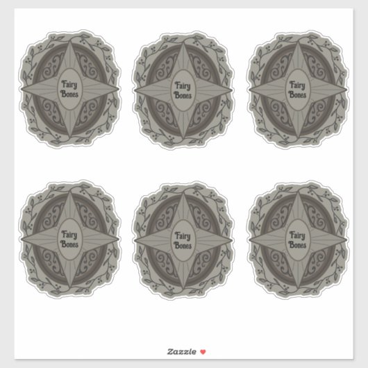 Fairy Bone Apothecary Potion flesetiketten Sticker (Vel)