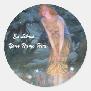 Fairy Bookplate Sticker